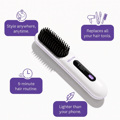Hallo Brush Pro, de stylingborstel speciaal voor kort haar